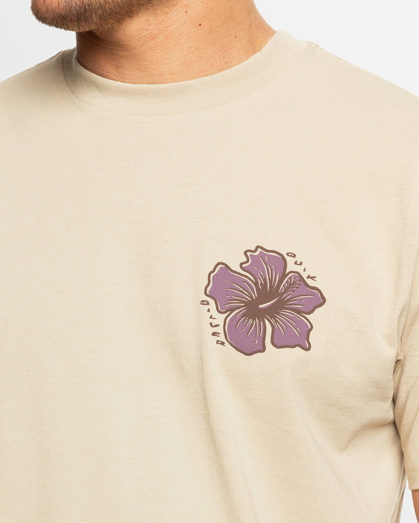 Mens Hibiscus T-Shirt