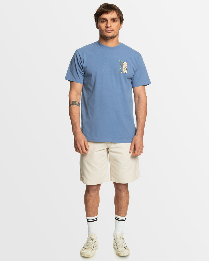 Mens Hibiscus Stack T-Shirt