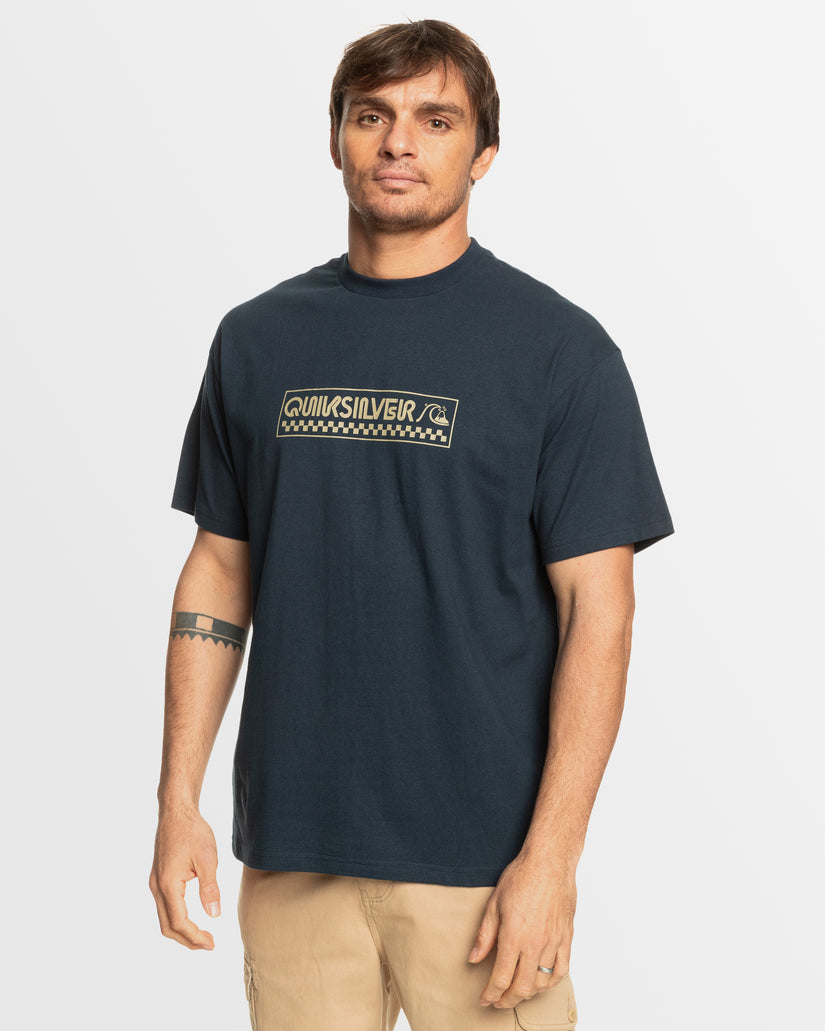 Mens Bubble Check T-Shirt