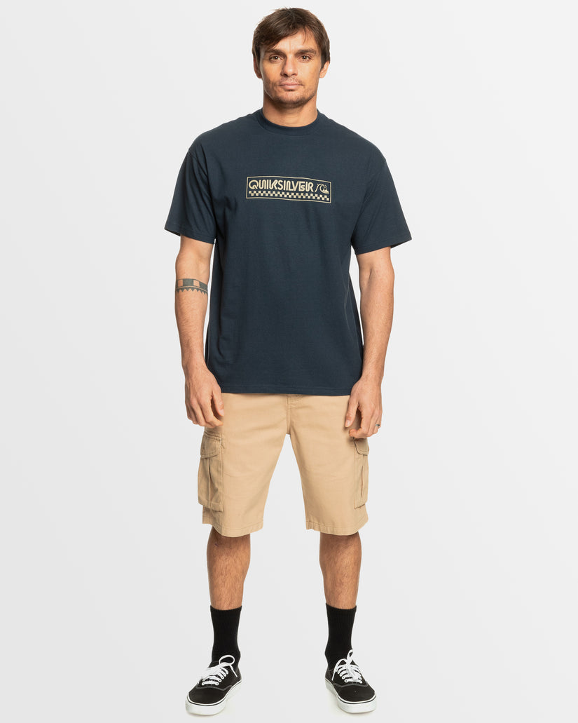 Mens Bubble Check T-Shirt