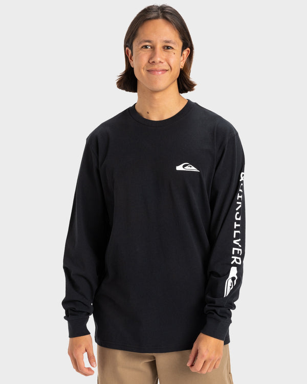 Mens Big Clicker Long Sleeve T-Shirt